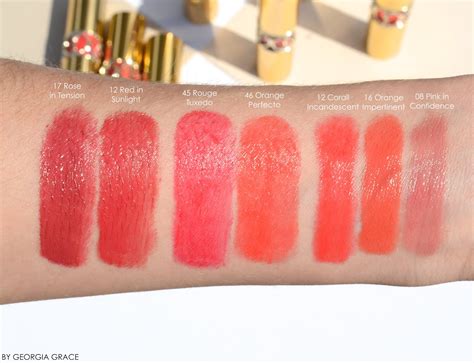 ysl rouge volupte shine lipstick 139|YSL rouge volupte shine swatches.